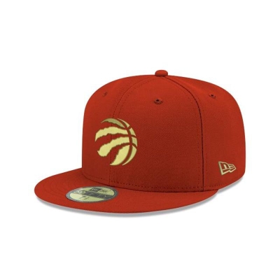 Red Toronto Raptors Hat - New Era NBA 59FIFTY Fitted Caps USA4926057